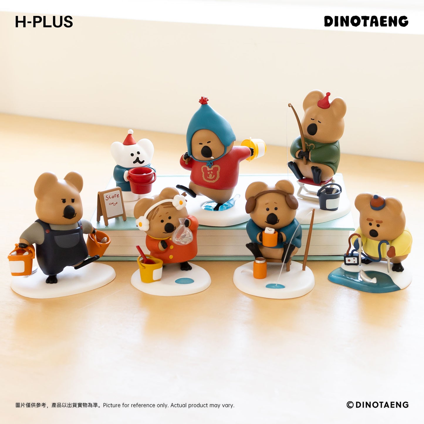 DINOTAENG 冬日釣魚系列盲盒