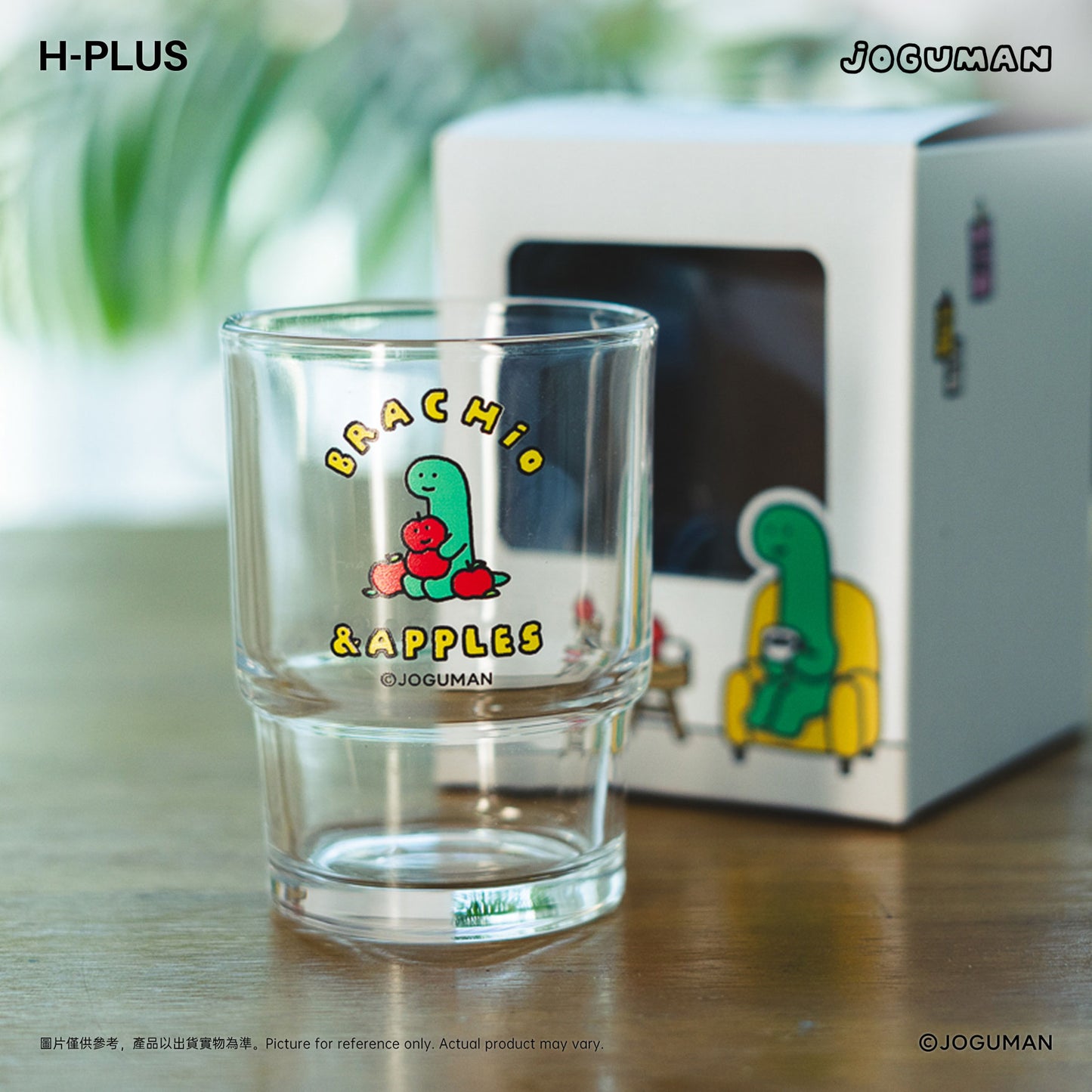 JOGUMAN - 玻璃小杯 (BRACHIO & APPLES)