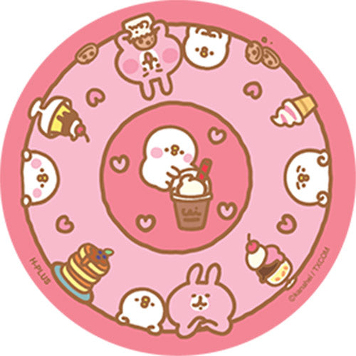 P助與粉紅兔兔 • 第2彈 • 藻土吸水杯墊 • 最愛甜品