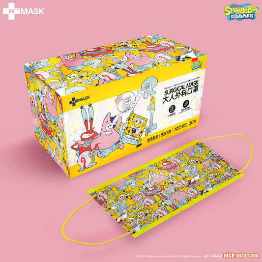 SpongeBob SquarePants 海綿寶寶 (主角總動員) (成人30片獨立包裝)