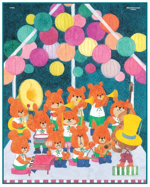 the bears’ school 小熊學校 • 異國音樂會 • Cushion連珊瑚絨被