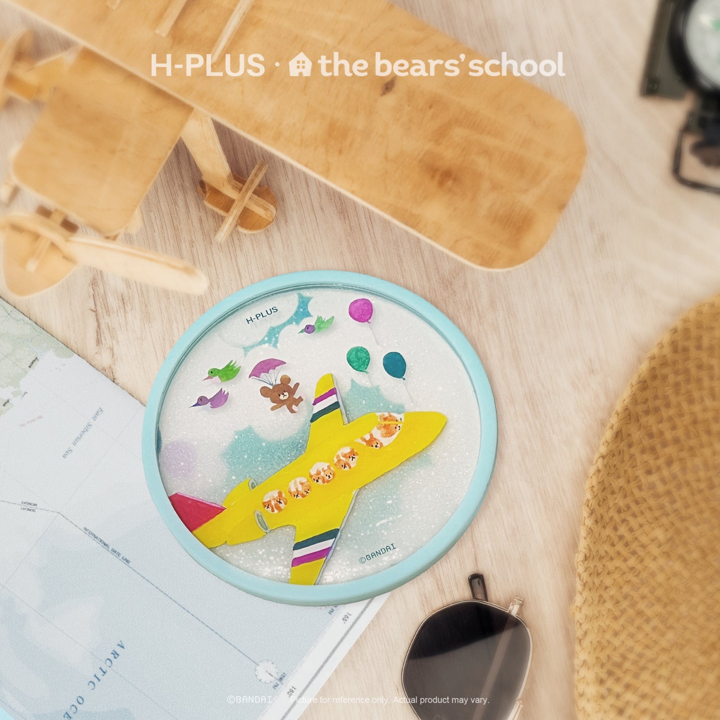 the bears’ school 小熊學校 • 旅行系列 • 白雲流砂杯墊