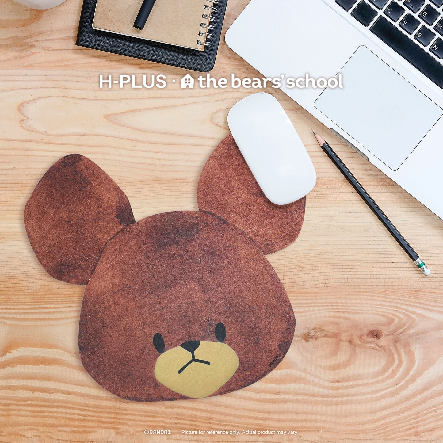 the bears’ school 小熊學校 • PU軟皮革滑鼠墊 • Jackie款