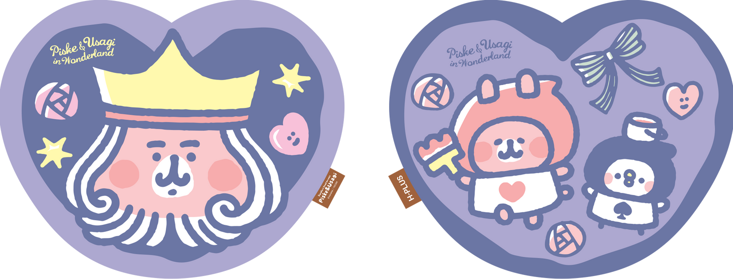 P助與粉紅兔兔 • 第2彈 • Cushion連珊瑚絨被 • P助與粉紅兔兔夢游仙境