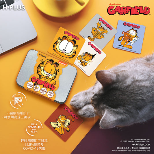 Garfield ‧ 觸摸抗菌消毒貼 (一盒五張)